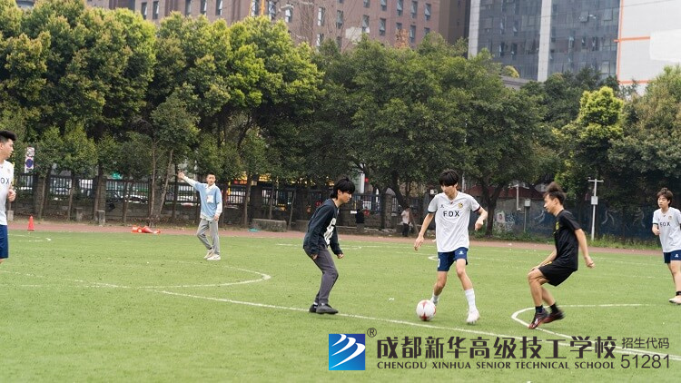 足球社的日常訓練