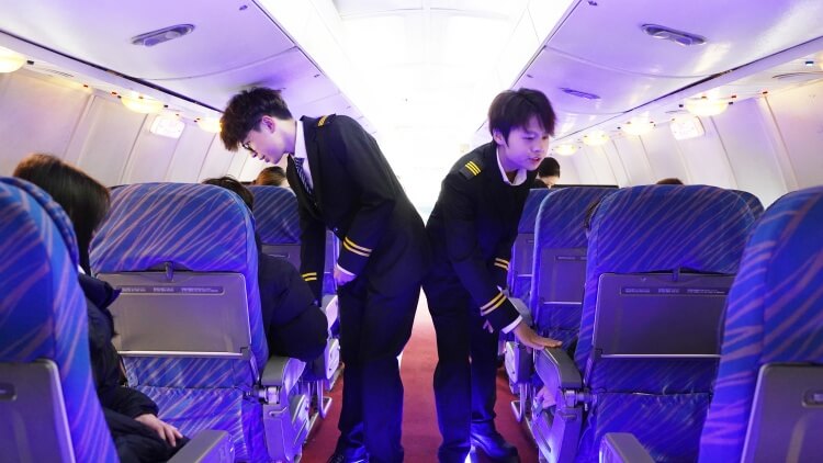 "藍天杯"航空服務技能大賽